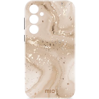 MIO Samsung Galaxy A36 MagSafe Hoesje Hardcase Backcover - Gold Marble
