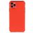 Mobigear Cushion iPhone 12 Pro Max Hoesje Flexibel TPU Backcover Shockproof - Rood