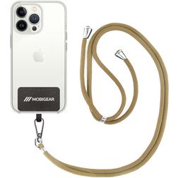 Mobigear Lanyard Universeel Telefoonkoord Verstelbaar - Taupe
