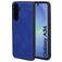 Mobiparts Classic Samsung Galaxy A36 MagSafe Hoesje TPU,Kunstleer Backcover - Sapphire Blue