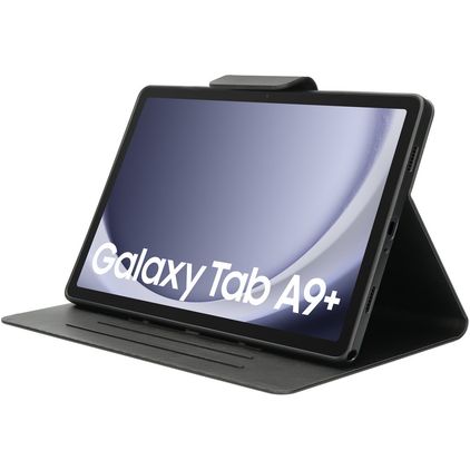 Mobiparts Classic Folio Samsung Galaxy Tab A9 Plus (2023) Hoes Bookcase - Zwart