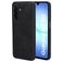 Mobiparts Classic Samsung Galaxy A17 MagSafe Hoesje TPU,Kunstleer Backcover - Graphite Black