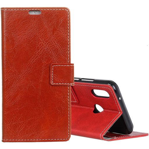 Mobigear Basic Xiaomi Mi 8 SE Hoesje Bookcase Portemonnee - Rood