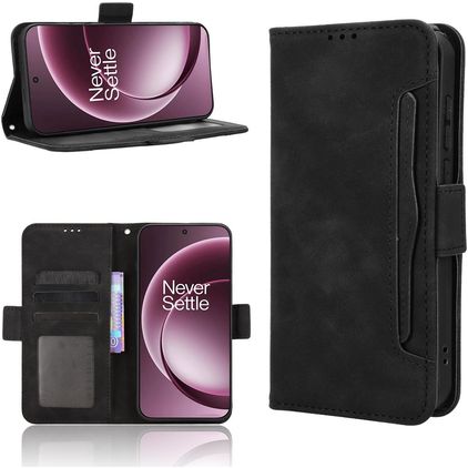 Mobigear Slide Wallet OnePlus 15 Hoesje Bookcase Portemonnee - Zwart