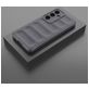 Mobigear Bumpy Samsung Galaxy S25 Hoesje Flexibel TPU Backcover - Grijs