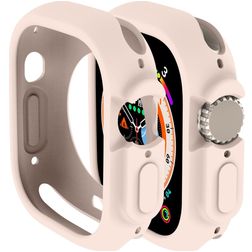 Mobigear Colors Apple Watch Ultra - 49 mm Hardcase Hoesje - Roze