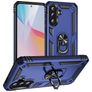 Mobigear Armor ring Samsung Galaxy A37 Hoesje Hardcase Backcover Shockproof met Ringhouder - Blauw
