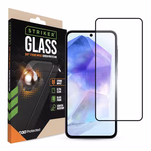 Striker Xtreme Impact Samsung Galaxy A56 Glazen Screenprotector - Case Friendly