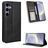 Mobigear Sensation Samsung Galaxy S25 FE Hoesje Bookcase Portemonnee - Zwart