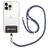 Mobigear Lanyard Universeel Verstelbaar Telefoonkoord - Zwart / Wit / Groen