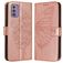 Mobigear Butterfly Nokia G42 Hoesje Bookcase Portemonnee - Roségoud