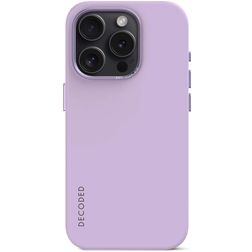 Decoded iPhone 15 Pro Siliconen Hoesje Backcover - Digital Lavender