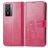 Mobigear Clover Vivo Y76 Hoesje Bookcase Portemonnee - Magenta