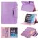 Mobigear Luxury iPad 9 (2021) Hoes Bookcase + Stylus Houder - Paars