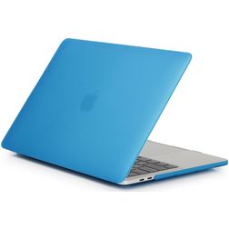 Mobigear Matte MacBook Pro 16 Inch (2019-2020) Hoes Hardshell Laptopcover MacBook Case - Blauw - Model A2141