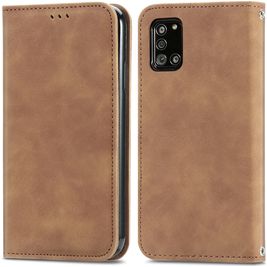 Mobigear Retro Slim Samsung Galaxy A32 5G Hoesje Bookcase - Bruin