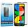 Mobigear Premium Google Pixel 5a 5G Glazen Screenprotector - Case Friendly - Zwart