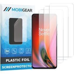 Mobigear OnePlus Nord 2 Screenprotector Folie - Case Friendly (3-Pack)
