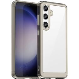 Mobigear Crystal Samsung Galaxy S24 Plus Hoesje Hardcase Backcover - Grijs