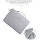 Mobigear Oxford Laptop Aktetas 13 - 14 inch Laptoptas + Handvat - Charcoal