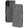 Mobiparts Classic Wallet iPhone 17 MagSafe Hoesje Bookcase - Granite Grey