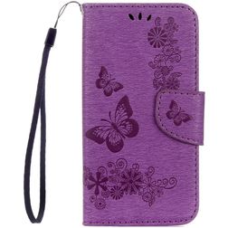 Mobigear Butterfly Samsung Galaxy S8 Hoesje Bookcase Portemonnee - Paars