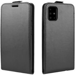 Mobigear Samsung Galaxy A51 Hoesje Flipcase - Zwart