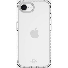 ITSKINS Level 2 SpectrumClear R Doorzichtig iPhone 16e Hoesje Flexibel TPU Backcover Shockproof - Transparant