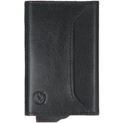 Valenta Card Case Plus Leren Pasjeshouder - 7 Pasjes - Zwart