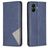 Mobigear Rhombus slim Samsung Galaxy A05 Hoesje Bookcase - Blauw