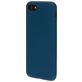 Mobiparts iPhone SE (2022) Siliconen Hoesje Backcover - Blueberry Blue