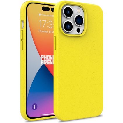 Mobigear Bio iPhone 16 Pro Max Hoesje Eco Friendly Backcover - Geel