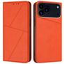 Mobigear Frosted Flip iPhone 17 Pro Max Hoesje Bookcase Portemonnee - Oranje