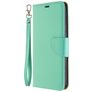 Mobigear Litchi Luxury Wallet Book Case Green Samsung Galaxy A21