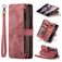 Caseme C30 Samsung Galaxy Z Fold 4 Hoesje Bookcase Portemonnee - Rood