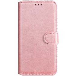 Mobigear Wallet Motorola Moto E6s (2020) Hoesje Bookcase Portemonnee - Roze