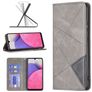 Mobigear Rhombus Slim Samsung Galaxy A33 Hoesje Bookcase - Grijs