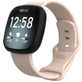 Mobigear Sport Dual Siliconen Fitbit Versa 3 Bandje Druksluiting - Roze