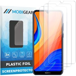 Mobigear Huawei Y6s Screenprotector Folie - Case Friendly (3-Pack)