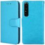 Mobigear Wallet Sony Xperia 1 IV Hoesje Bookcase Portemonnee - Blauw
