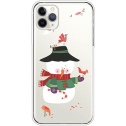 Mobigear Design iPhone 11 Pro Max Hoesje Flexibel TPU Backcover - Kerst
