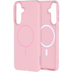 Mobiparts Slim Line Samsung Galaxy A57 MagSafe Hoesje Hardcase Backcover - Blush Pink