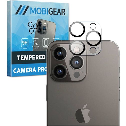 Mobigear iPhone 16 Pro Glazen Camera Protector - Case Friendly