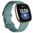 Mobigear Sport Dual Siliconen Fitbit Versa 3 Bandje Druksluiting - Turquoise