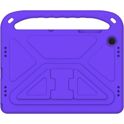 Mobigear AeroArmor Samsung Galaxy Tab A11 Plus Kinder Tablethoes met Handvat + Stylus Houder - Paars