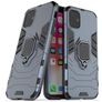 Mobigear Armor Ring iPhone 11 Hoesje Hardcase Backcover Shockproof met Ringhouder - Blauw