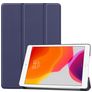 Mobigear Tri-Fold iPad 7 (2019) Hoes Bookcase - Donkerblauw