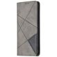 Mobigear Rhombus Slim OPPO Reno 6 5G Hoesje Bookcase - Grijs