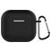 Mobigear Colors Apple AirPods 4 Hoesje Flexibel Siliconen - Zwart