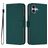 Mobigear Urban Wallet iPhone 16 Plus Hoesje Bookcase Portemonnee - Groen